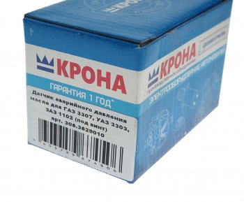 579 р. Датчик давления масла ГАЗ,ЗИЛ КРОНА КРОНА 308.3829010  с доставкой в г. Керчь. Увеличить фотографию 4