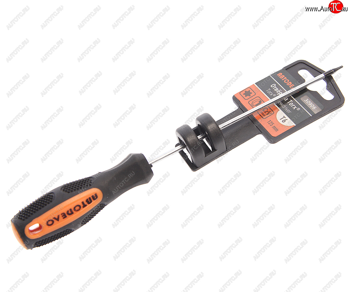 94 р. Отвертка TORX T6х125мм магнитная АВТОДЕЛО АВТОДЕЛО 30906  с доставкой в г. Керчь