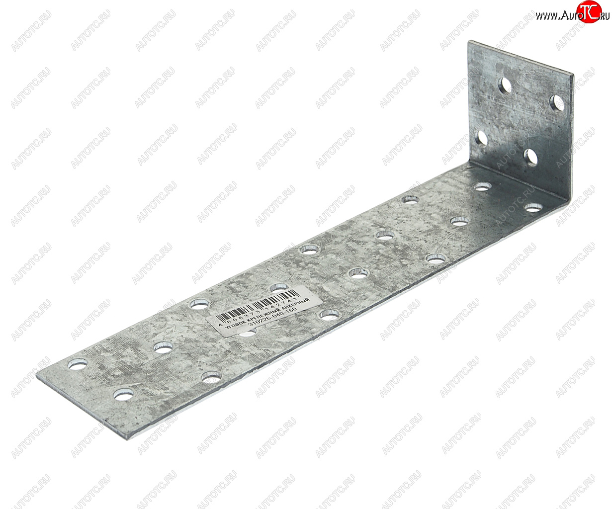 35 р. Уголок крепежный 40x160x60мм анкерный ЗУБР ЗУБР 310226-040-160  с доставкой в г. Керчь