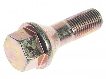 87 р. Болт колеса М12х1.25х28 ГАЗ-3110 конус под ключ 17мм NO NAME 3110-3101040 не использовать  с доставкой в г. Керчь. Увеличить фотографию 1