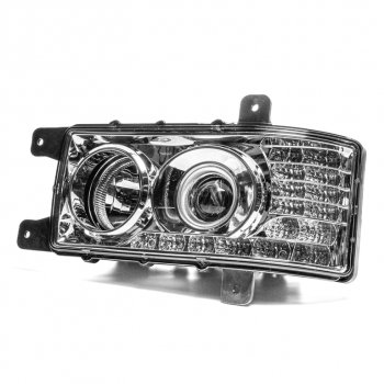 12 349 р. Фара блок КАМАЗ-6520,6511,4308 левая (16 светодиодов) LED AVTOELECTRICA AVTOELECTRICA 311.3775-16 ае  с доставкой в г. Керчь. Увеличить фотографию 5