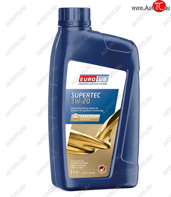 1 699 р. Масло моторное SUPERTEC SN 5W20 синт.1л EUROLUB EUROLUB 314001  с доставкой в г. Керчь
