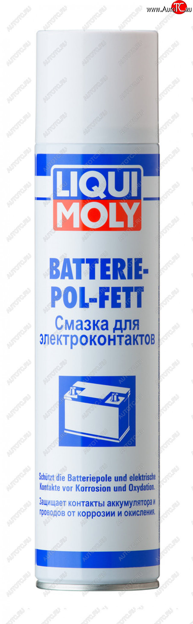 1 059 р. Смазка для клемм аккумулятора, защита от коррозии аэрозоль 300г LIQUI MOLY LIQUI MOLY 3141  с доставкой в г. Керчь