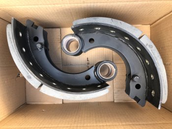 8 399 р. Колодки тормозные ЧМЗАП-99064,93853,99065 (2шт.) комплект на колесо BRAKE BLOCKS BRAKE BLOCKS 314-3502090  с доставкой в г. Керчь. Увеличить фотографию 5