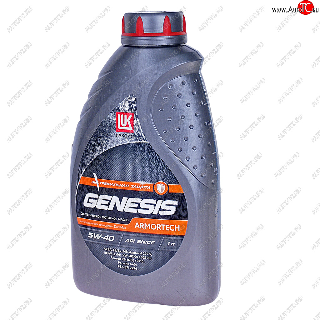 999 р. Масло моторное GENESIS ARMORTECH A3B4 MB BMW VW 5W40 синт.1л ЛУКОЙЛ LUKOIL 3148670  с доставкой в г. Керчь