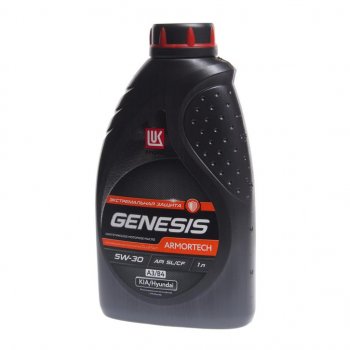 879 р. Масло моторное GENESIS ARMORTECH HK A3B3B4SLCF 5W30 синт.1л ЛУКОЙЛ LUKOIL 3149286  с доставкой в г. Керчь. Увеличить фотографию 1