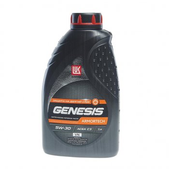 1 299 р. Масло моторное GENESIS ARMORTECH GC С3SNCF 5W30 синт.1л ЛУКОЙЛ LUKOIL 3149368  с доставкой в г. Керчь. Увеличить фотографию 1