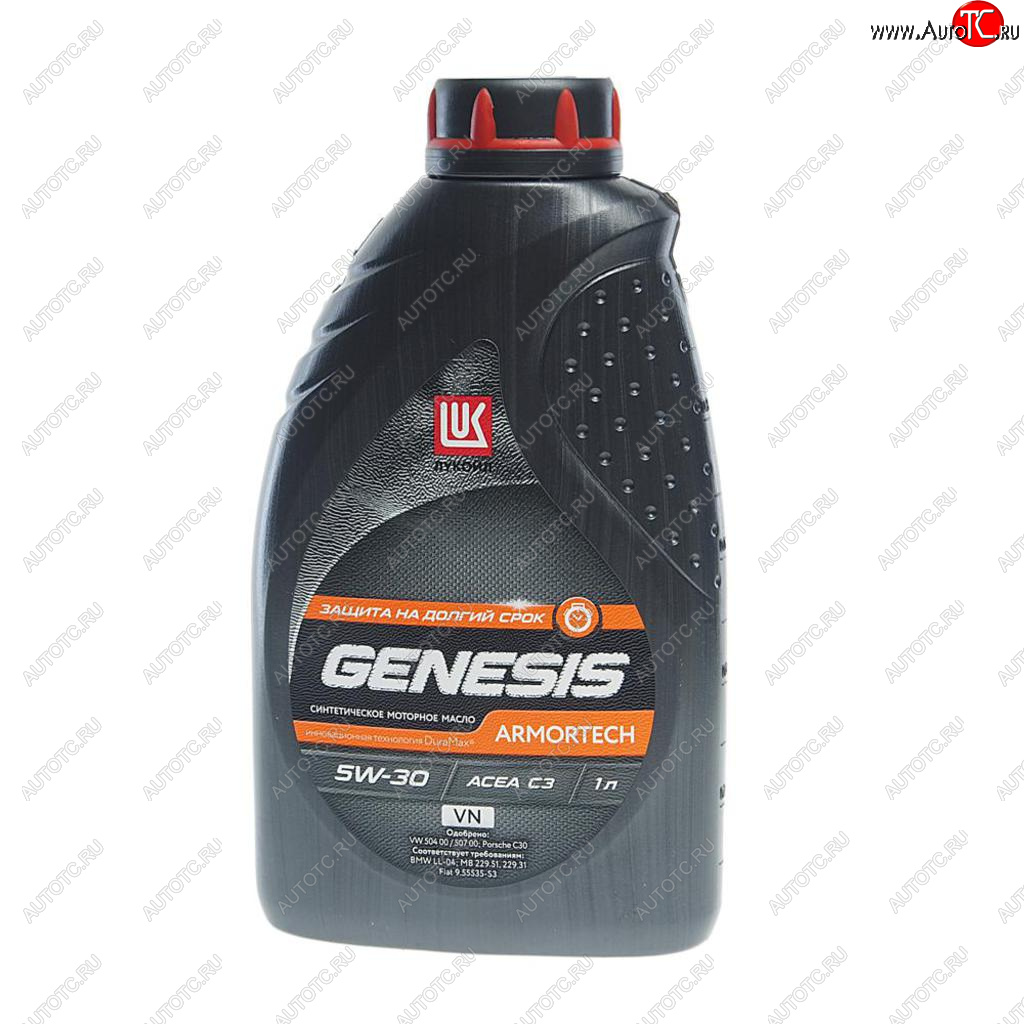 1 299 р. Масло моторное GENESIS ARMORTECH GC С3SNCF 5W30 синт.1л ЛУКОЙЛ LUKOIL 3149368  с доставкой в г. Керчь