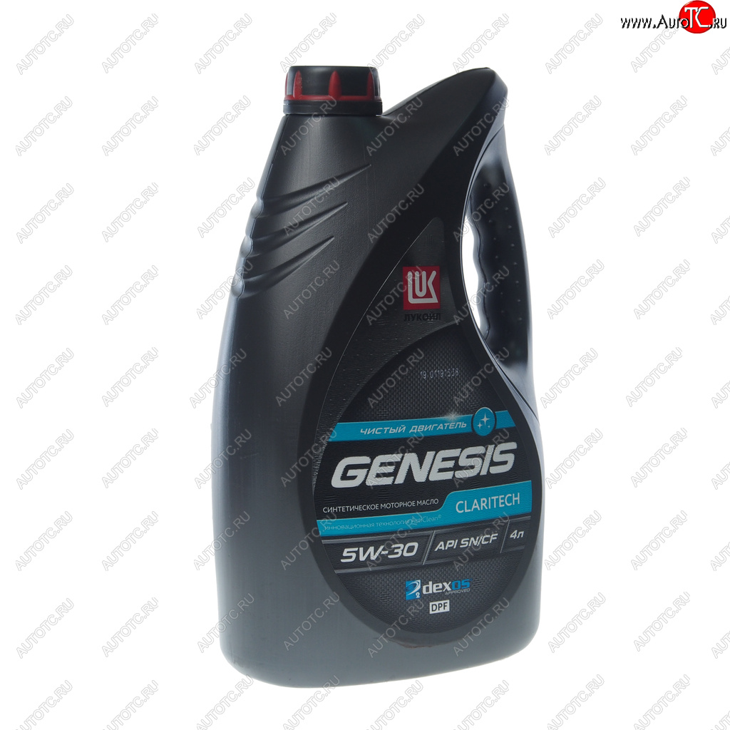 2 899 р. Масло дизельное GENESIS ARMORTECH DIESEL С2С3SNCF 5W30 синт.4л ЛУКОЙЛ LUKOIL 3149855  с доставкой в г. Керчь