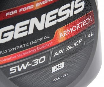3 179 р. Масло моторное GENESIS ARMORTECH FD A5B5 5W30 синт.4л ЛУКОЙЛ LUKOIL 3149878  с доставкой в г. Керчь. Увеличить фотографию 2
