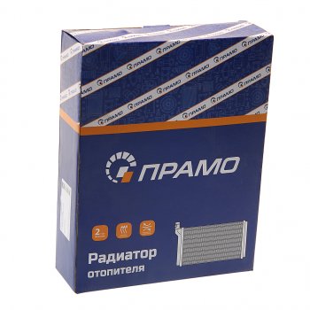 3 099 р. Радиатор отопителя УАЗ-3160 алюминиевый 2-х рядный (паяный) ПРАМО ПРАМО 3160-8101060  с доставкой в г. Керчь. Увеличить фотографию 3