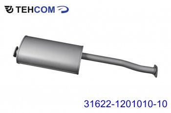 7 899 р. Глушитель УАЗ-3163 Патриот дв.ЗМЗ-409 ЕВРО-2 ТЕХКОМ ТЕХКОМ 31622-1201010-10  с доставкой в г. Керчь. Увеличить фотографию 1