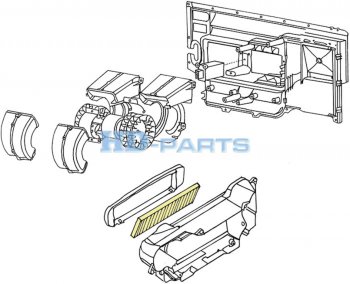 1 389 р. Фильтр воздушный салона SCANIA 4 series P,G,R,T HD-PARTS HD-PARTS 318914  с доставкой в г. Керчь. Увеличить фотографию 5