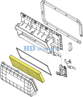 779 р. Фильтр воздушный салона SCANIA L,P,G,R,S series HD-PARTS HD-PARTS 318915  с доставкой в г. Керчь. Увеличить фотографию 6