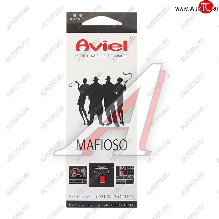 299 р. Ароматизатор подвесной картонный (Mafioso) Perfume of France AVIEL AVIEL 31990  с доставкой в г. Керчь