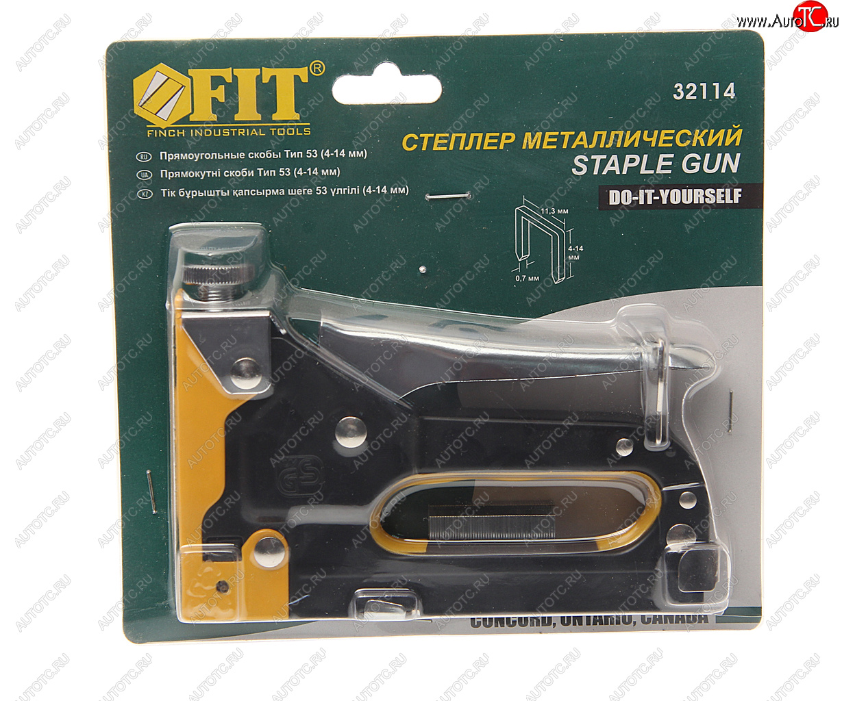 969 р. Степлер металлический 4-14мм тип 53 FIT FIT 32114  с доставкой в г. Керчь