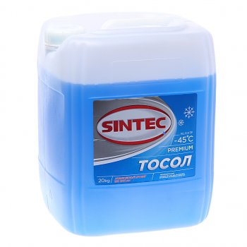 3 789 р. Жидкость охлаждающая ТОСОЛ ОЖ-45 20кг Premium SINTEC SINTEC 322223  с доставкой в г. Керчь. Увеличить фотографию 1