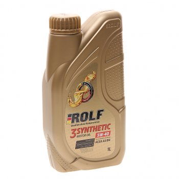 1 079 р. Масло моторное 3-SYNTHETIC A3/B4 5W40 синт.1л ROLF ROLF 322730 ROLF 322730  с доставкой в г. Керчь. Увеличить фотографию 1