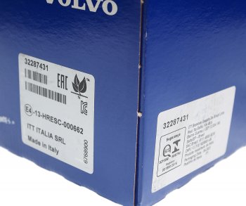 5 999 р. Колодки тормозные VOLVO XC60 (18-),V90 (17-) задние (4шт.) OE VOLVO 32287431  с доставкой в г. Керчь. Увеличить фотографию 3