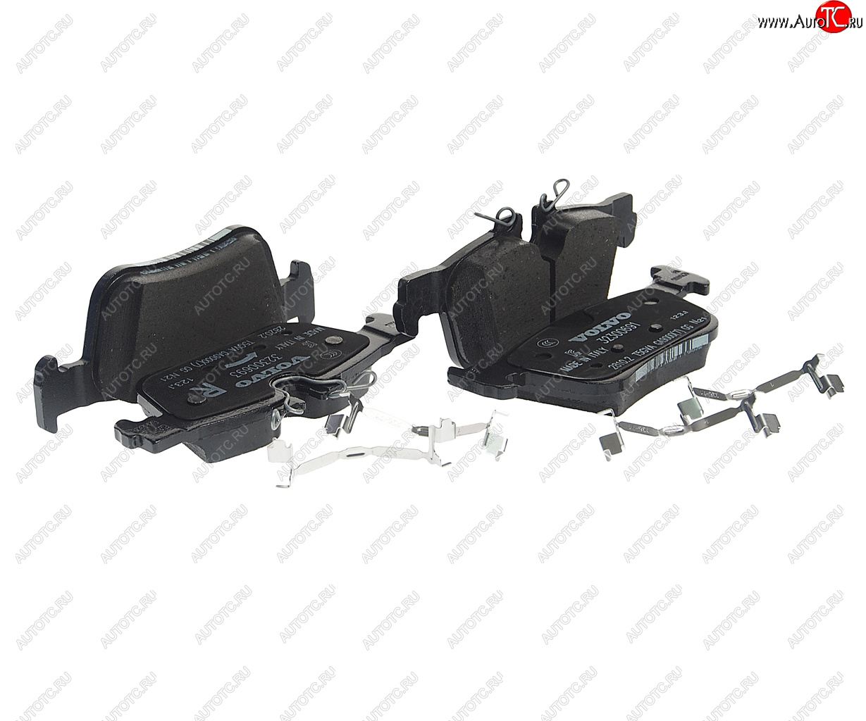 5 999 р. Колодки тормозные VOLVO XC60 (18-),V90 (17-) задние (4шт.) OE VOLVO 32287431  с доставкой в г. Керчь