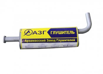 5 949 р. Глушитель ГАЗ-3302 Бизнес дв.CUMMINS 2.8 ЕВРО-5 усиленный АЗГ АЗГ 3302-1201008-50  с доставкой в г. Керчь. Увеличить фотографию 1