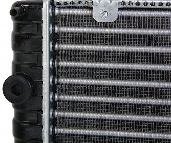 4 299 р. Радиатор ГАЗ-3302 алюминиевый 2-х рядный НО ПРАМО ПРАМО 3302-1301012  с доставкой в г. Керчь. Увеличить фотографию 4
