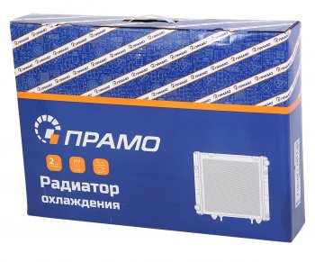 4 299 р. Радиатор ГАЗ-3302 алюминиевый 2-х рядный НО ПРАМО ПРАМО 3302-1301012  с доставкой в г. Керчь. Увеличить фотографию 5