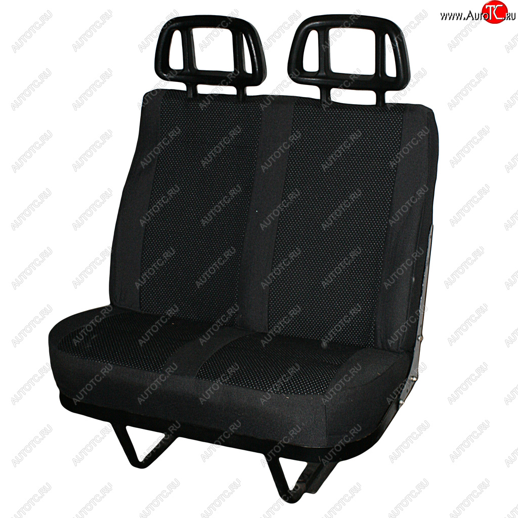 9 399 р. Сиденье ГАЗ-3302 двухместное с подголовником NO NAME 33023-6840010  с доставкой в г. Керчь