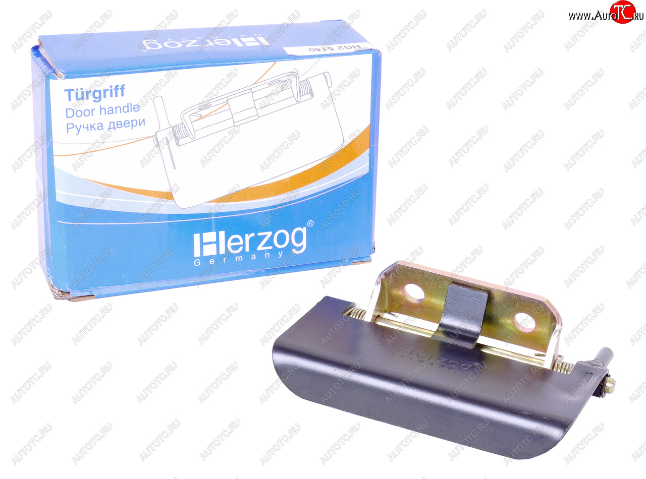 399 р. Ручка ГАЗ-3302 двери наружная правая HERZOG HERZOG 3302-6105150  с доставкой в г. Керчь