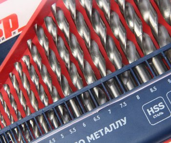 979 р. Набор сверл по металлу 1.0-10.0мм HSS (19шт.) USP USP 33717  с доставкой в г. Керчь. Увеличить фотографию 2
