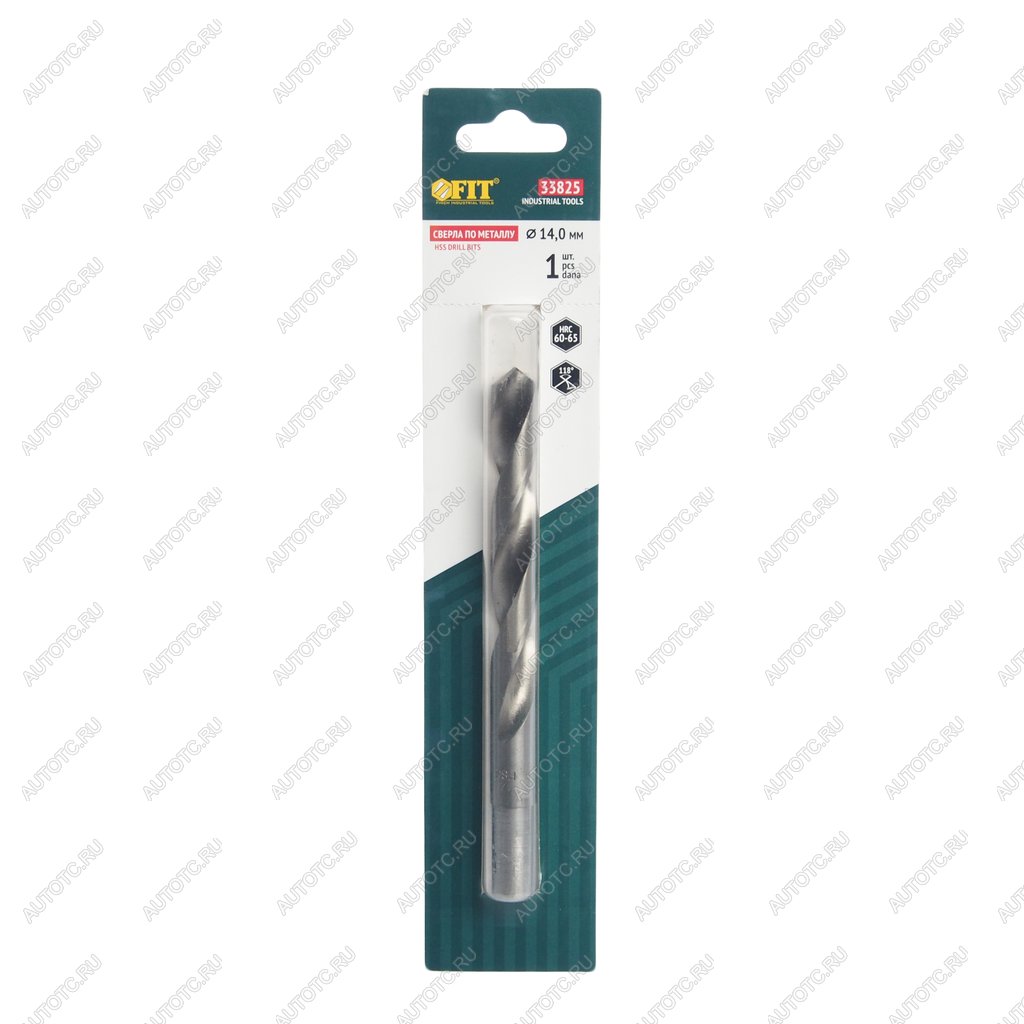 379 р. Сверло по металлу 14.0х160мм HSS FIT FIT 33825  с доставкой в г. Керчь
