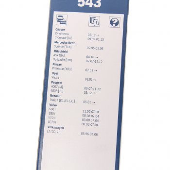 1 759 р. Щетка стеклоочистителя 600550мм комплект Twin BOSCH BOSCH 3397001543  с доставкой в г. Керчь. Увеличить фотографию 4