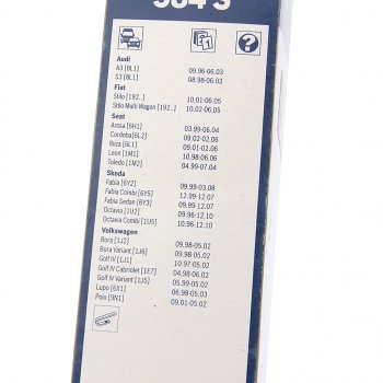 2 399 р. Щетка стеклоочистителя 530475мм комплект Twin Spoiler BOSCH BOSCH 3397001584  с доставкой в г. Керчь. Увеличить фотографию 4