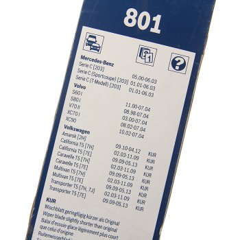 2 599 р. Щетка стеклоочистителя 600530мм комплект Twin BOSCH BOSCH 3397001801  с доставкой в г. Керчь. Увеличить фотографию 4