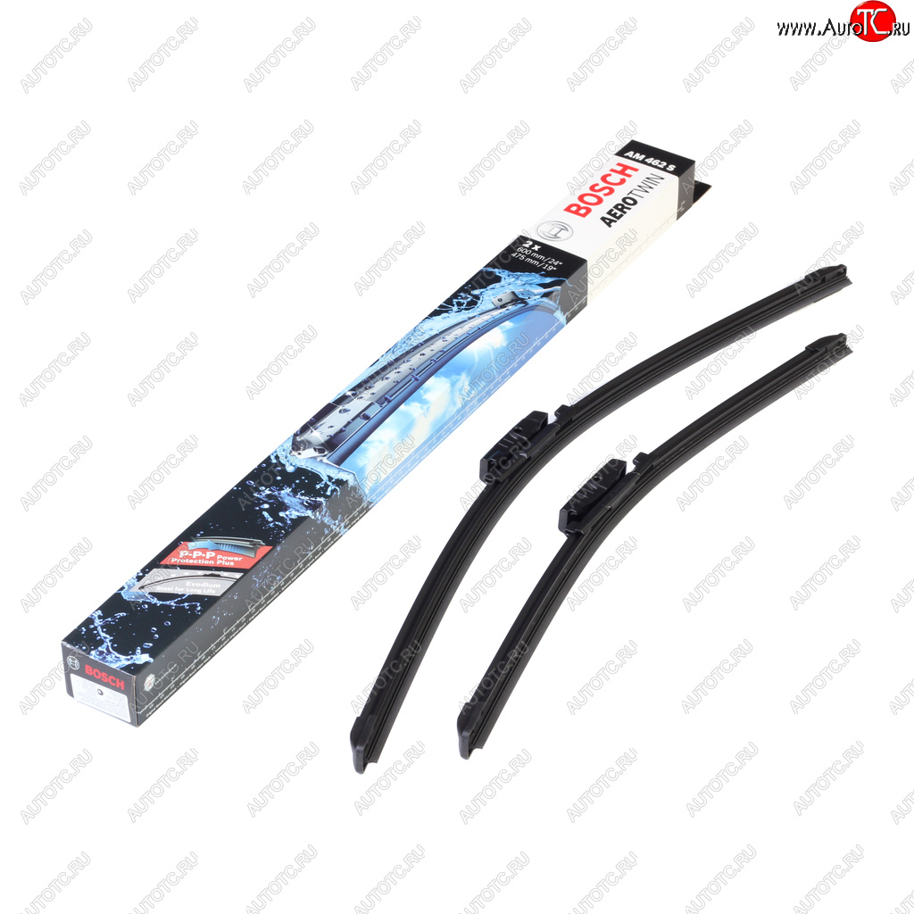 2 499 р. Щетка стеклоочистителя VW Golf,Jetta,Passat B6,Touran 600475мм комплект Aerotwin BOSCH BOSCH 3397007462  с доставкой в г. Керчь