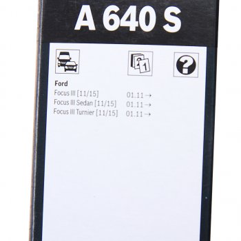 2 799 р. Щетка стеклоочистителя FORD Focus 3 725725мм комплект Aerotwin BOSCH BOSCH 3397007640  с доставкой в г. Керчь. Увеличить фотографию 5