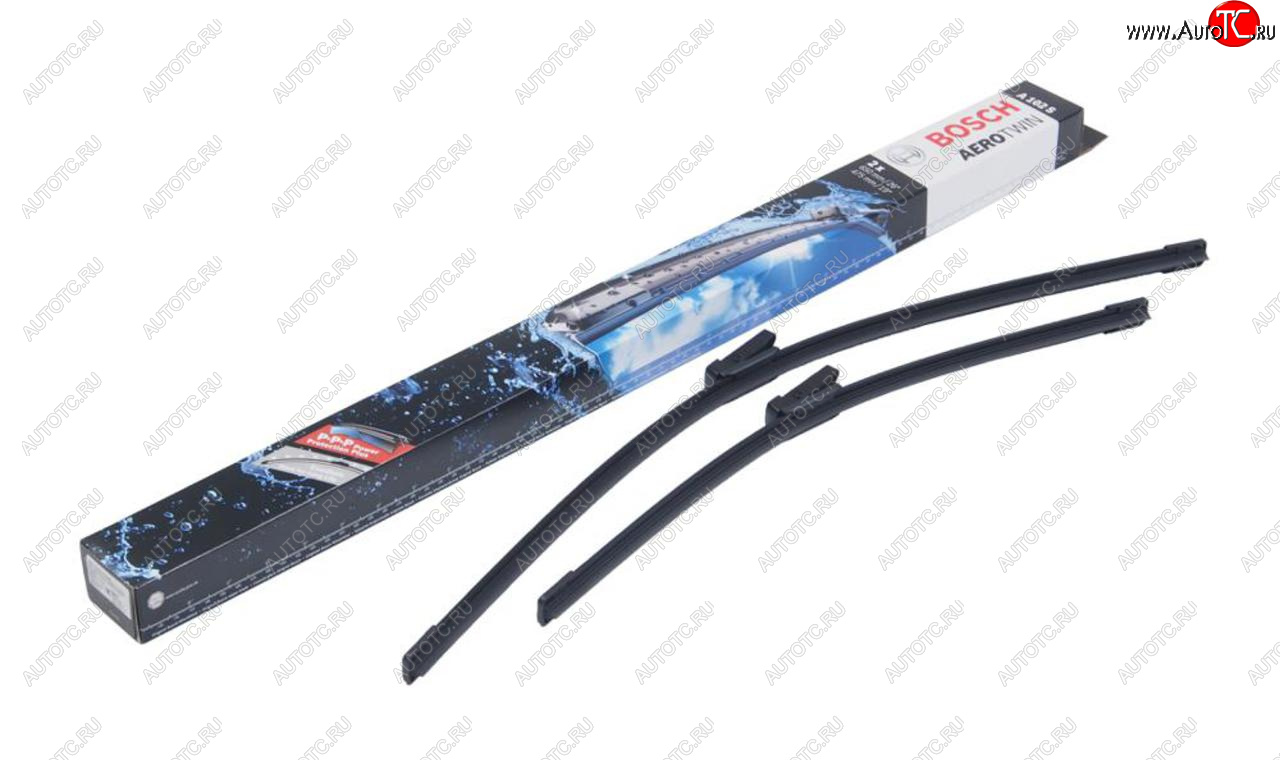 2 799 р. Щетка стеклоочистителя VW Passat B7 (15-) 650475мм комплект Aerotwin BOSCH BOSCH 3397014116  с доставкой в г. Керчь