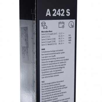 3 599 р. Щетка стеклоочистителя MERCEDES E (W213) 600550мм комплект Aerotwin BOSCH BOSCH 3397014242  с доставкой в г. Керчь. Увеличить фотографию 6