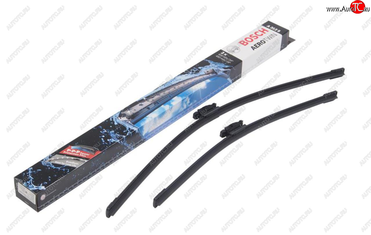 2 499 р. Щетка стеклоочистителя RENAULT Duster (16-) 600450мм комплект Aerotwin BOSCH BOSCH 3397014312  с доставкой в г. Керчь