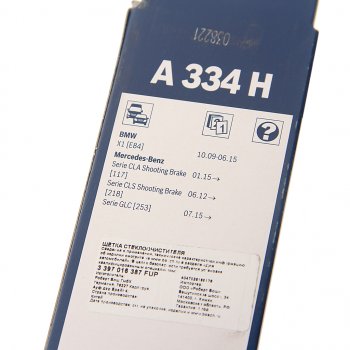 799 р. Щетка стеклоочистителя MERCEDES CLA (C117) задняя BOSCH BOSCH 3397016387  с доставкой в г. Керчь. Увеличить фотографию 4