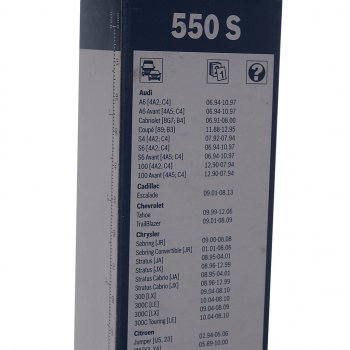 2 049 р. Щетка стеклоочистителя 550/500мм комплект Twin BOSCH BOSCH 3397118421 BOSCH 3397118421  с доставкой в г. Керчь. Увеличить фотографию 5
