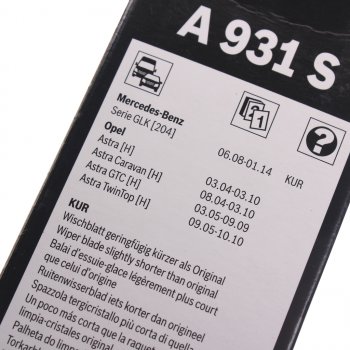 2 299 р. Щетка стеклоочистителя 550450мм комплект Aerotwin BOSCH BOSCH 3397118931  с доставкой в г. Керчь. Увеличить фотографию 4