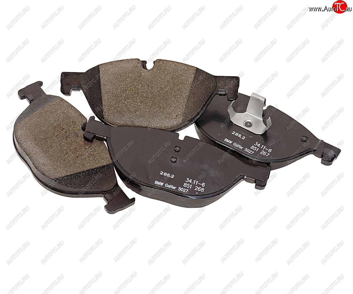14 299 р. Колодки тормозные передние (4шт.) BMW BMW 7 серия F01-F04 седан (2008-2015)  с доставкой в г. Керчь