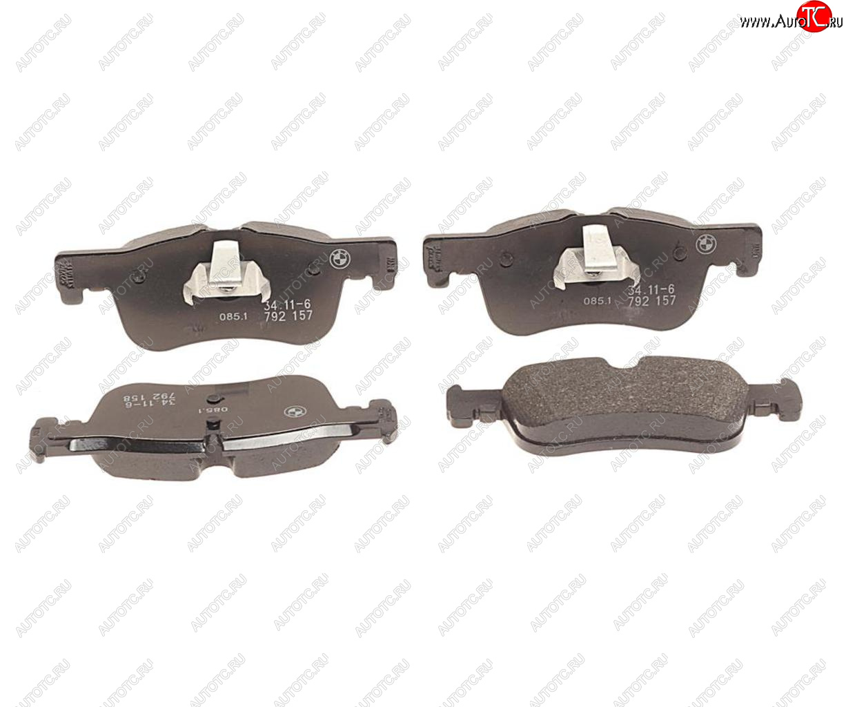 12 899 р. Колодки тормозные передние (4шт.) BMW BMW 1 серия F20 хэтчбэк 5 дв. дорестайлинг (2012-2015)  с доставкой в г. Керчь