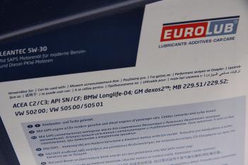 5 699 р. Масло моторное CLEANTEC SNCF 5W30 синт.5л EUROLUB EUROLUB 349005  с доставкой в г. Керчь. Увеличить фотографию 3