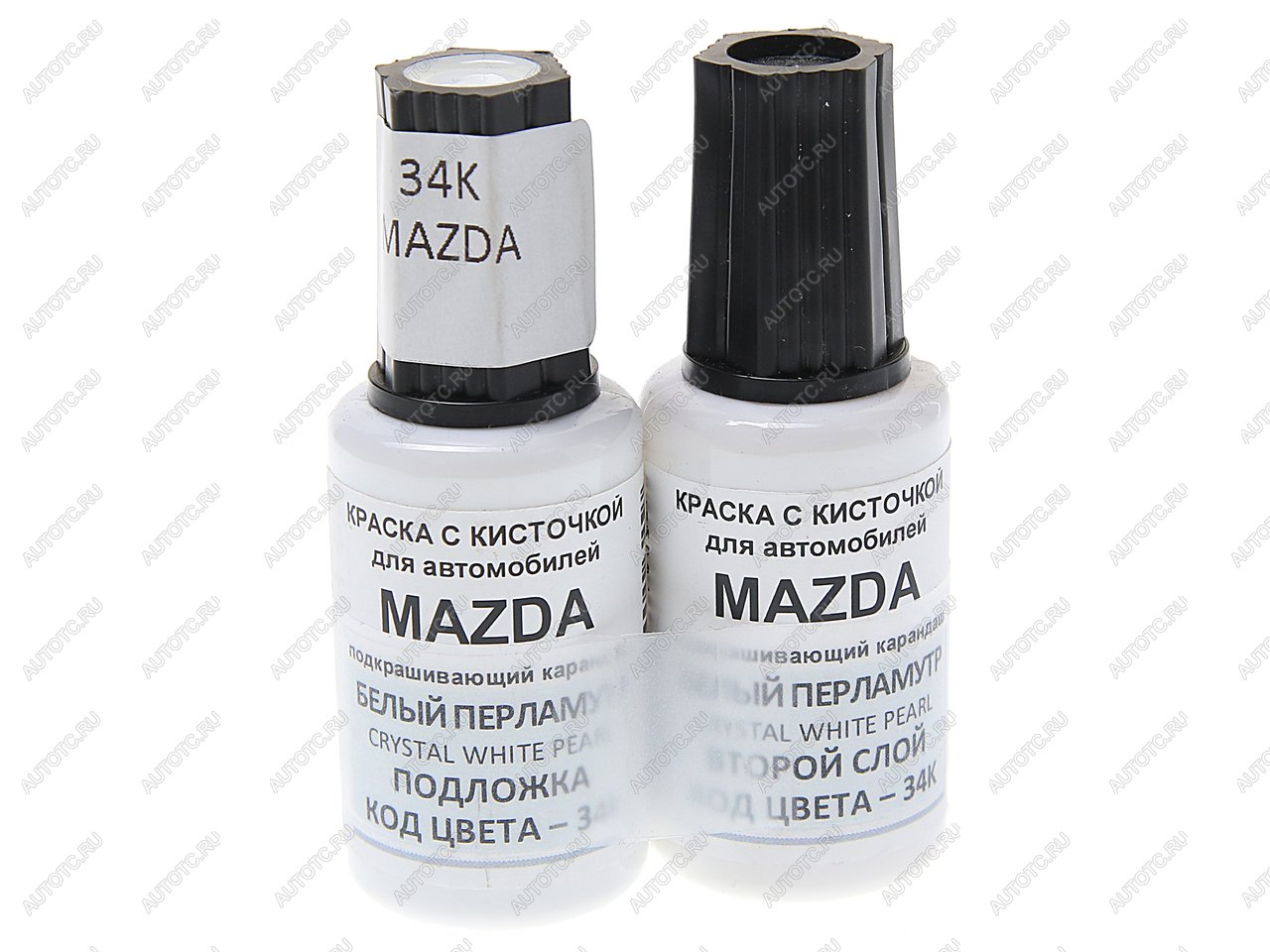719 р. Краска с кистью 20мл MAZDA 34K 2-х компонентная PODKRASKA PODKRASKA 34k  с доставкой в г. Керчь