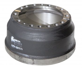 Барабан тормозной МАЗ-ЕВРО (10 отверстий) MEGAPOWER MEGAPOWER 350-32-032