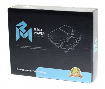 4 499 р. Колодки тормозные ГАЗон Next передниезадние (4шт.) MEGAPOWER MEGAPOWER 350-33-021  с доставкой в г. Керчь. Увеличить фотографию 4