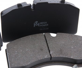 4 599 р. Колодки тормозные MERCEDES SAF дисковые (211x108x30) (4шт.) MEGAPOWER MEGAPOWER 350-33-035  с доставкой в г. Керчь. Увеличить фотографию 2
