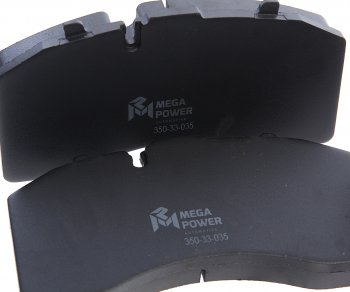 4 599 р. Колодки тормозные MERCEDES SAF дисковые (211x108x30) (4шт.) MEGAPOWER MEGAPOWER 350-33-035  с доставкой в г. Керчь. Увеличить фотографию 3